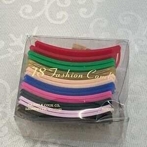 18 Fashion Combs Multicolor By Tilton & Cook Co. Hair Accessories